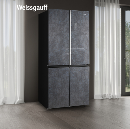     Weissgauff WCD 590 Nofrost Inverter Premium EcoFresh Rock Glass