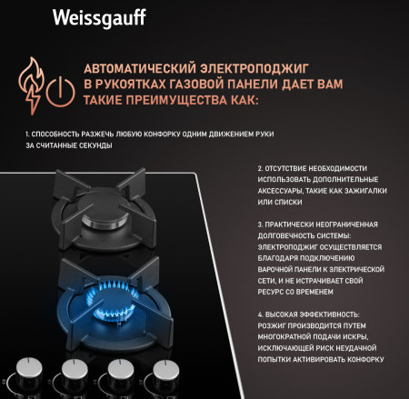   Weissgauff HGG 640 BG Nano Glass
