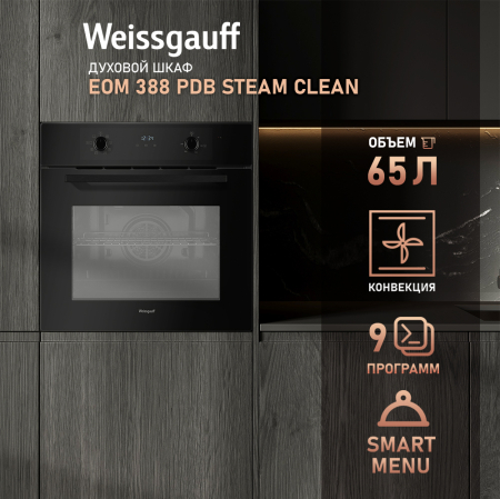   Weissgauff EOM 388 PDB Steam Clean
