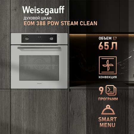   Weissgauff EOM 388 PDW Steam Clean