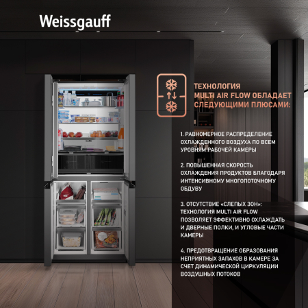     Weissgauff WCD 450 WgNF Built-in