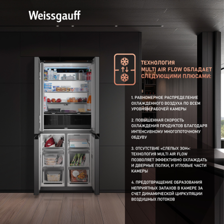     Weissgauff WCD 450 BgNF Built-in