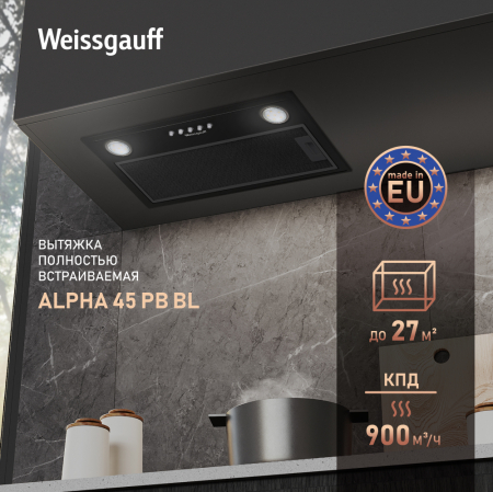    Weissgauff Alpha 45 PB BL