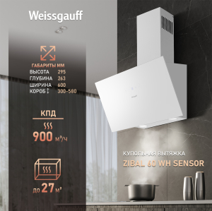   Weissgauff Zibal 60 WH Sensor