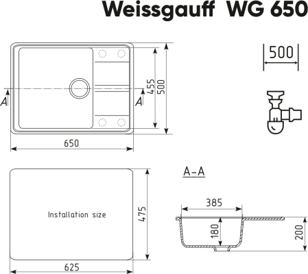  Weissgauff WG 65007 Deep Black 