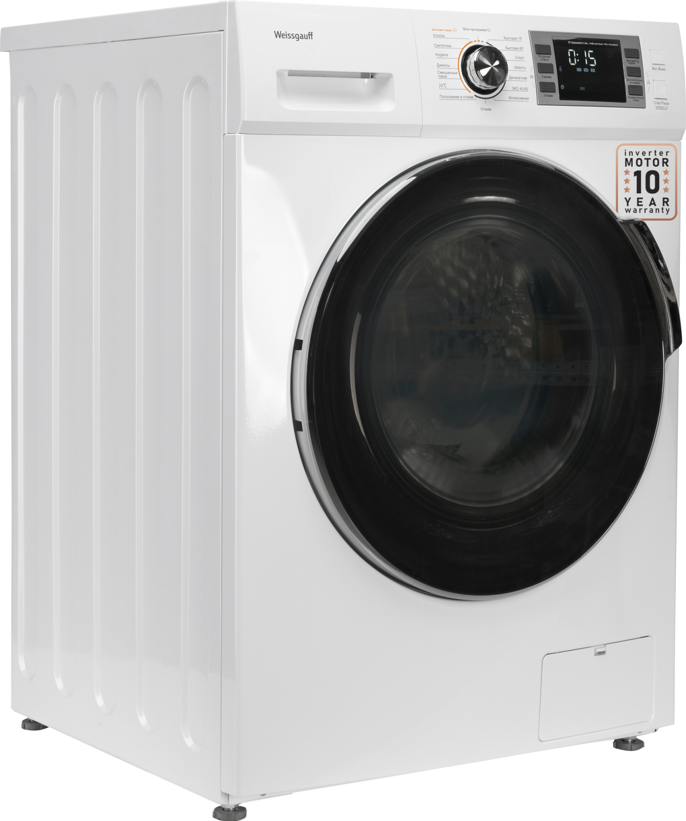 Стиральная машина с инвертором Weissgauff WM 5649 DC Inverter