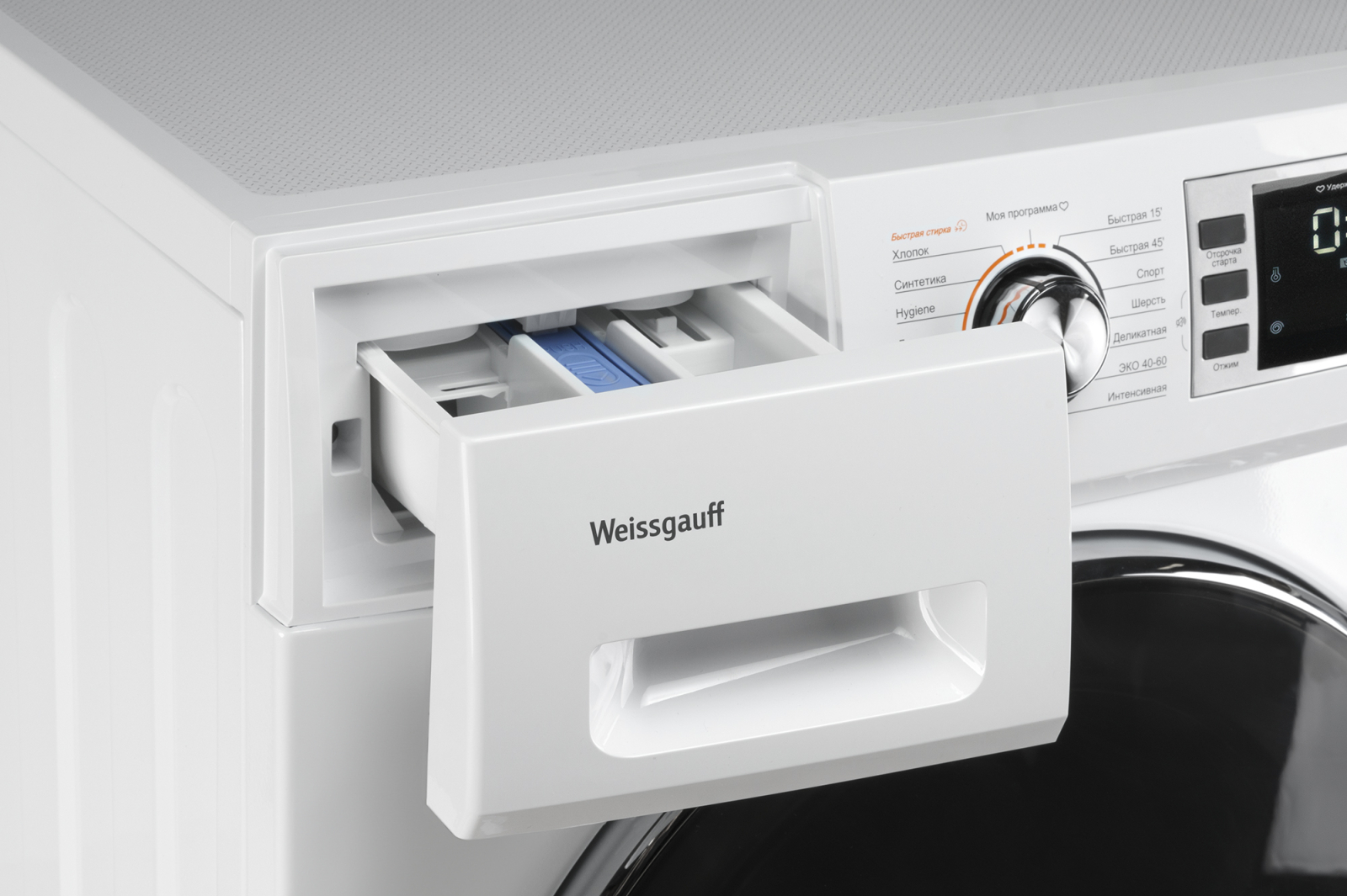 Стиральная машина с инвертором Weissgauff WM 5649 DC Inverter купить с  доставкой в интернет-магазине Weissgauff